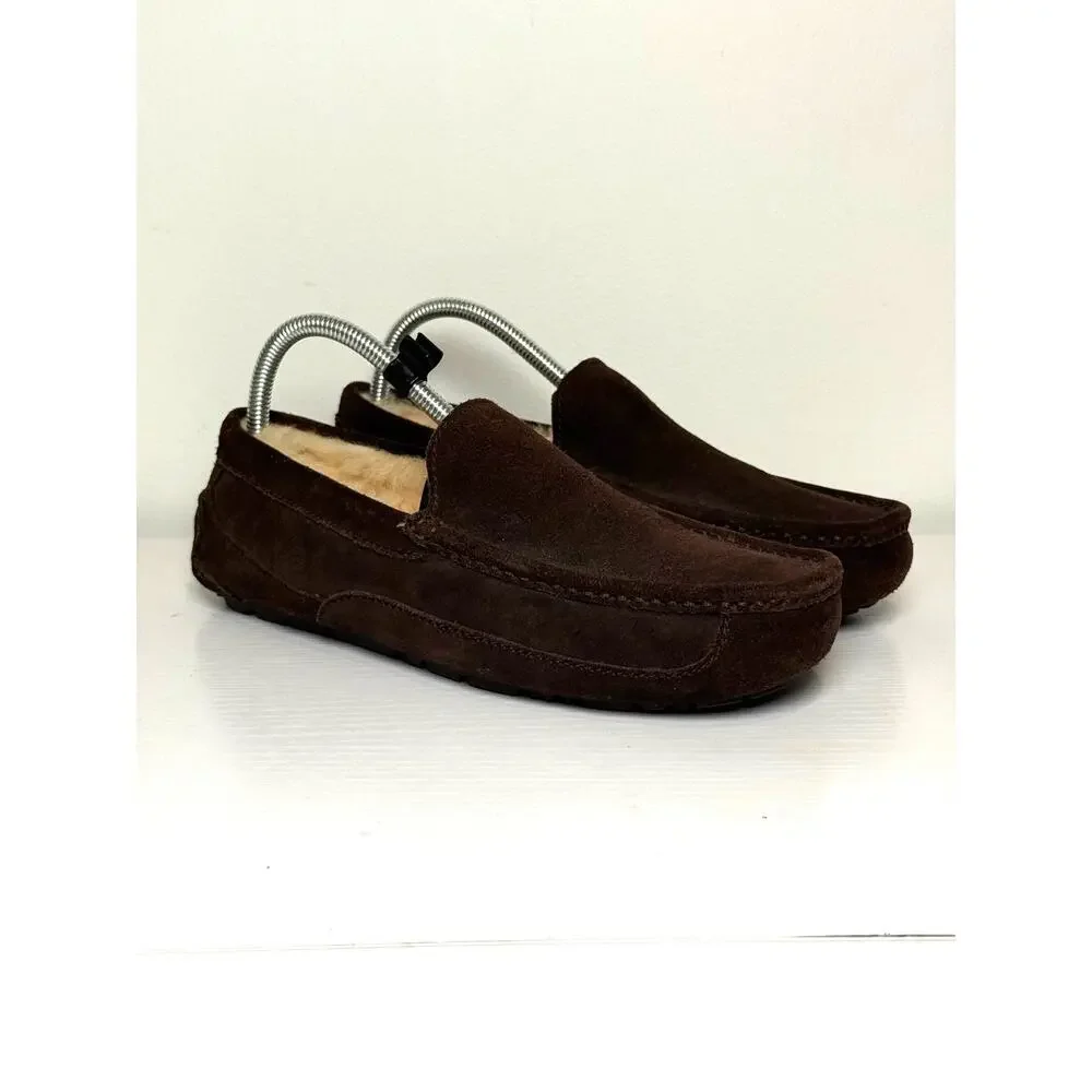 UGG Australia Ascot Moccasin Men's Slippers Size 8, NWOB